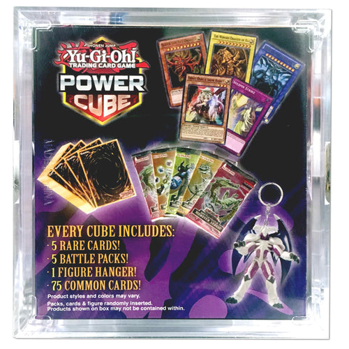 Trading Card Game Power Cube 5 Rares - 5 Battle packs - 1 Figure Hanger - 75 Common Cards