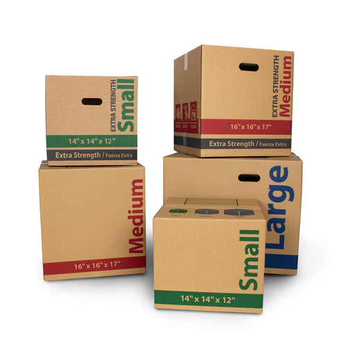 Medium Recycled Moving Boxes 16L x 16W x 17H (25 Count)